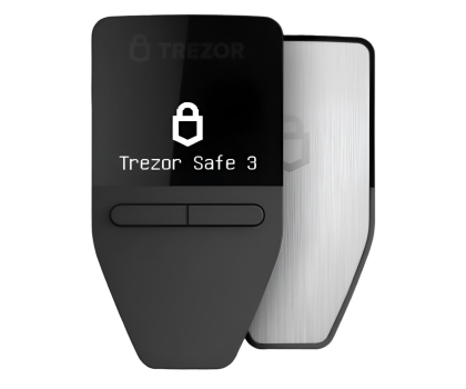 Portfel kryptowalut Trezor Safe 3 - Stellar Silver